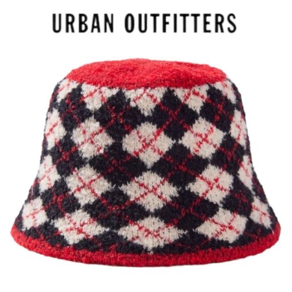 NEW Urban Outfitters UO Gabbi Knit Bucket Cap Hat - Picture 1 of 3
